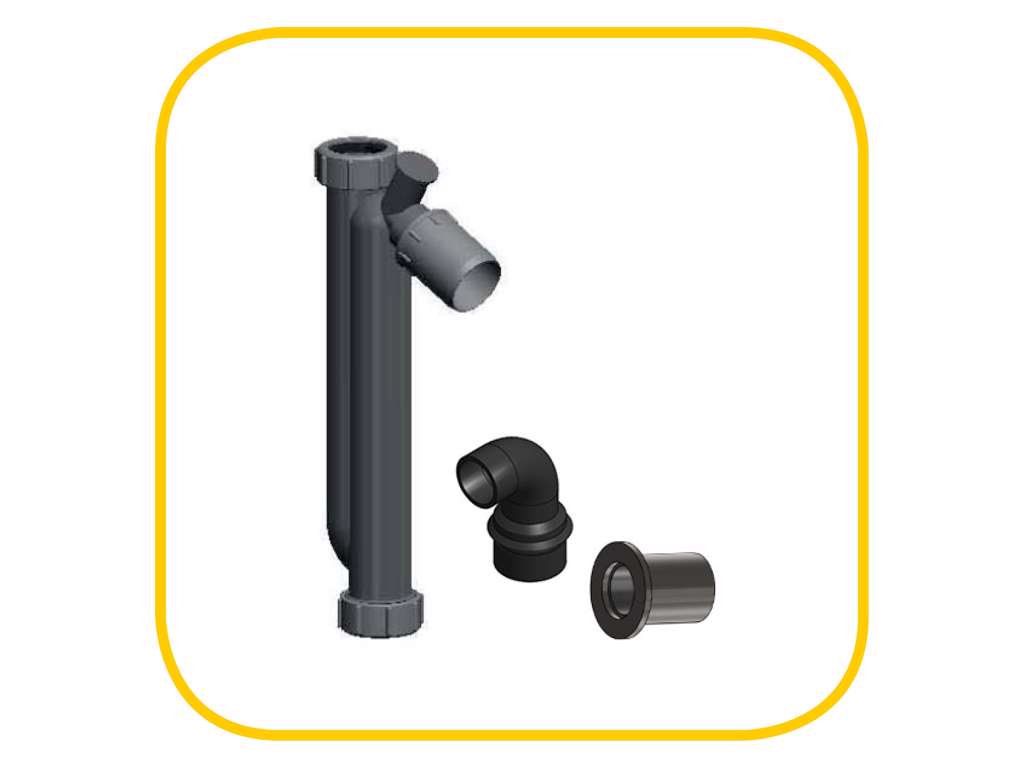 Kugelsiphon & Fittings-Kit