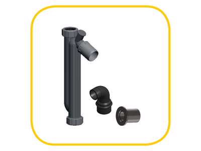 Kugelsiphon & Fittings-Kit
