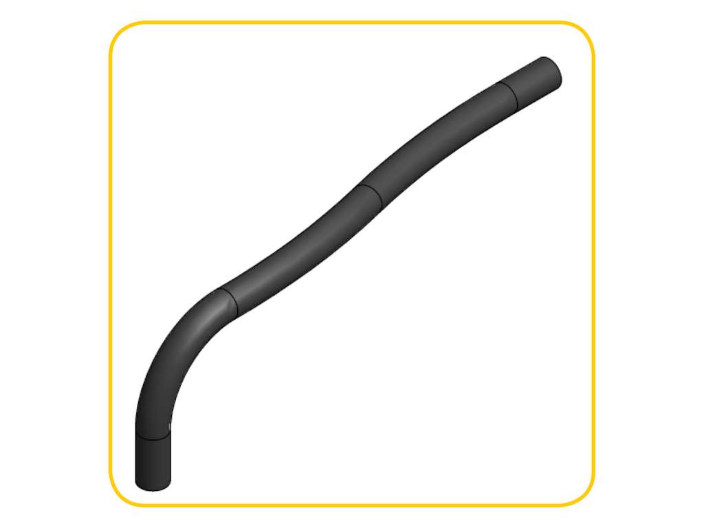 Coolant hose Ø6.5 L300