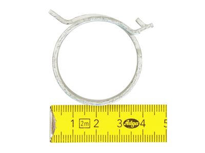 Spring band hose clamp Ø40