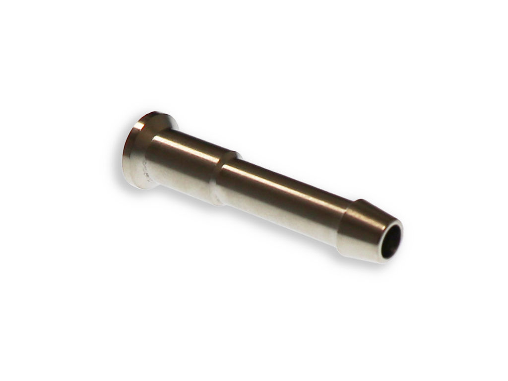 Schlauchnippel, vernickelt