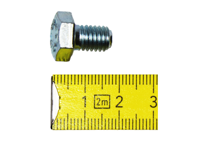 Bolzen M8x12, Sechskant