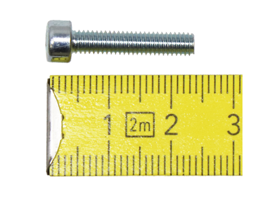 Bolt M4x20 - Hex drive