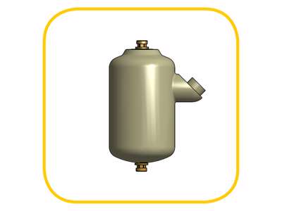 Expansion vessel 8.5l.