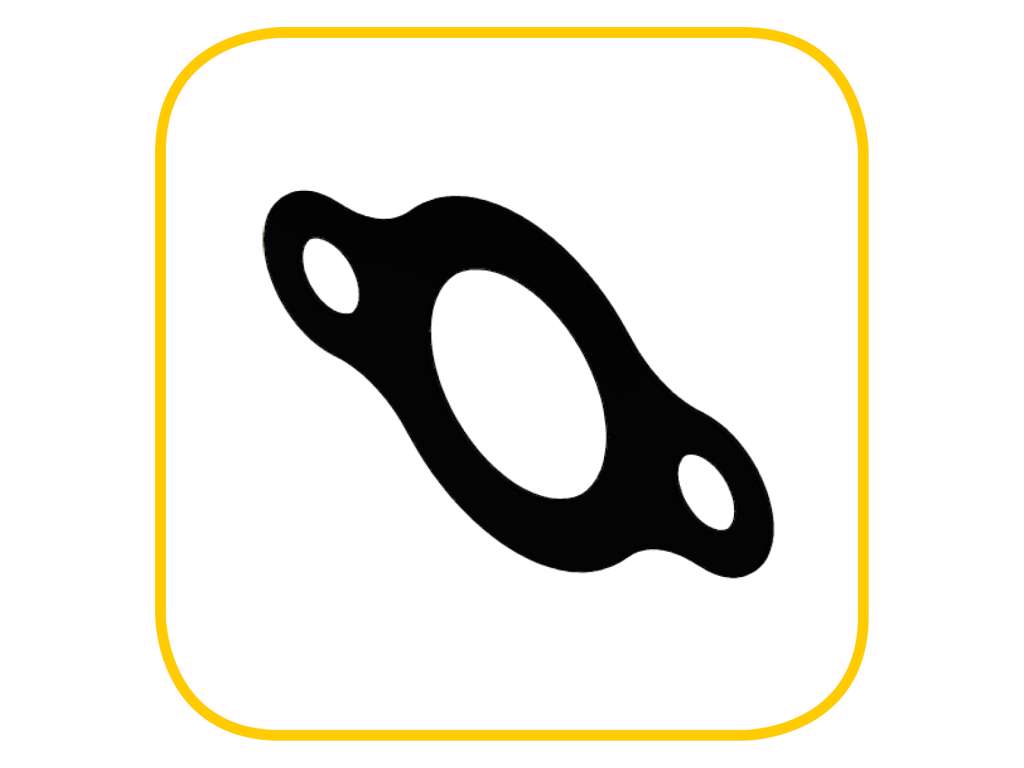 Gasket, gas intake engine