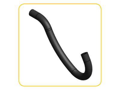 Coolant hose Ø14 L400