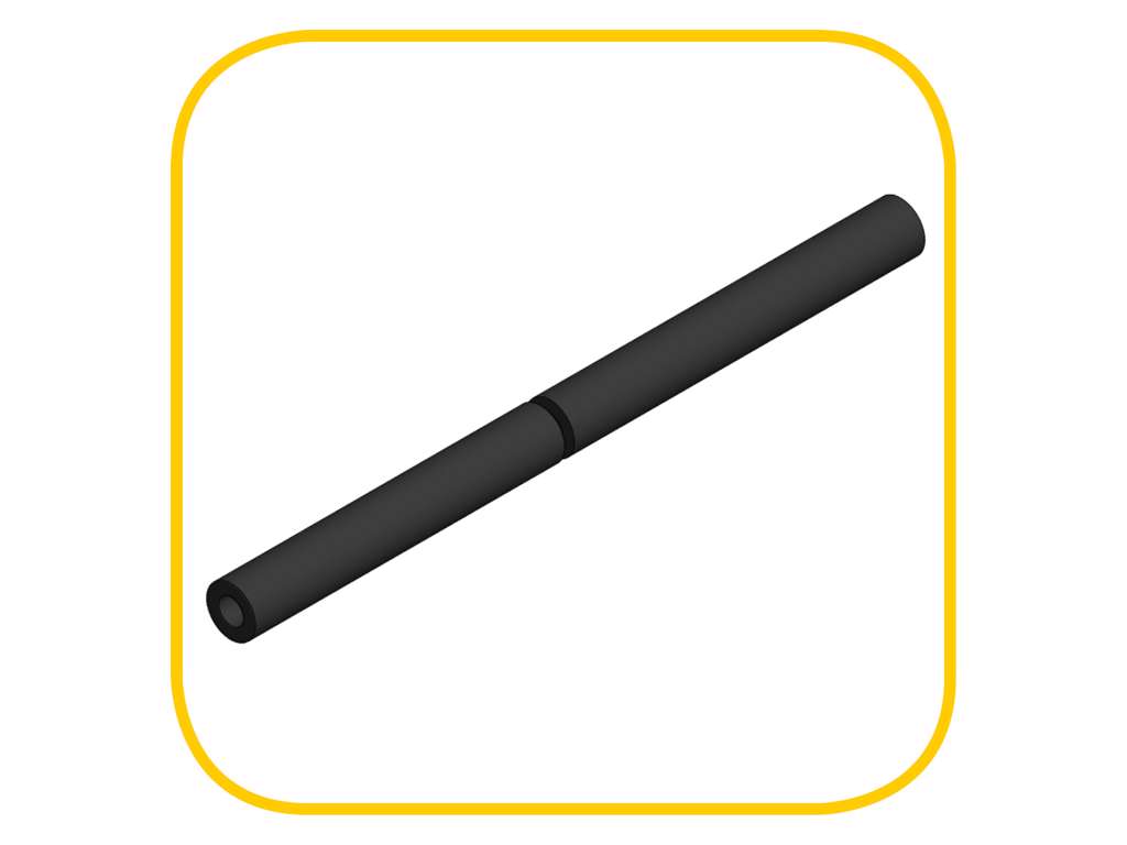 Gas hose Ø15.5 L700