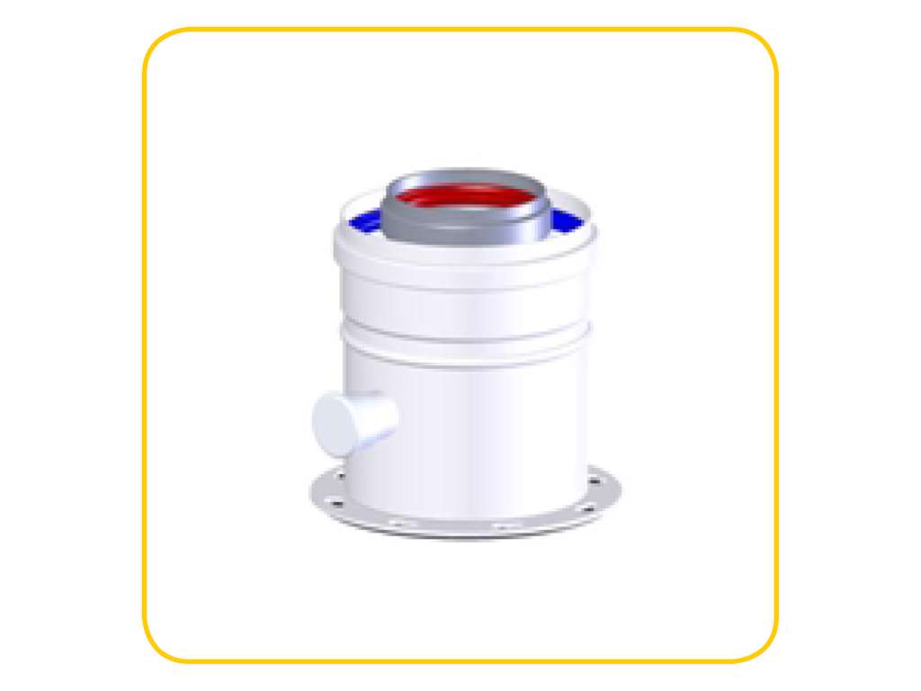 Flue gas adapter Power Unit
