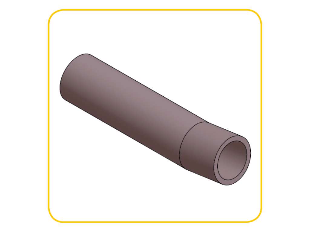 Kühlerschlauch Ø38 L180