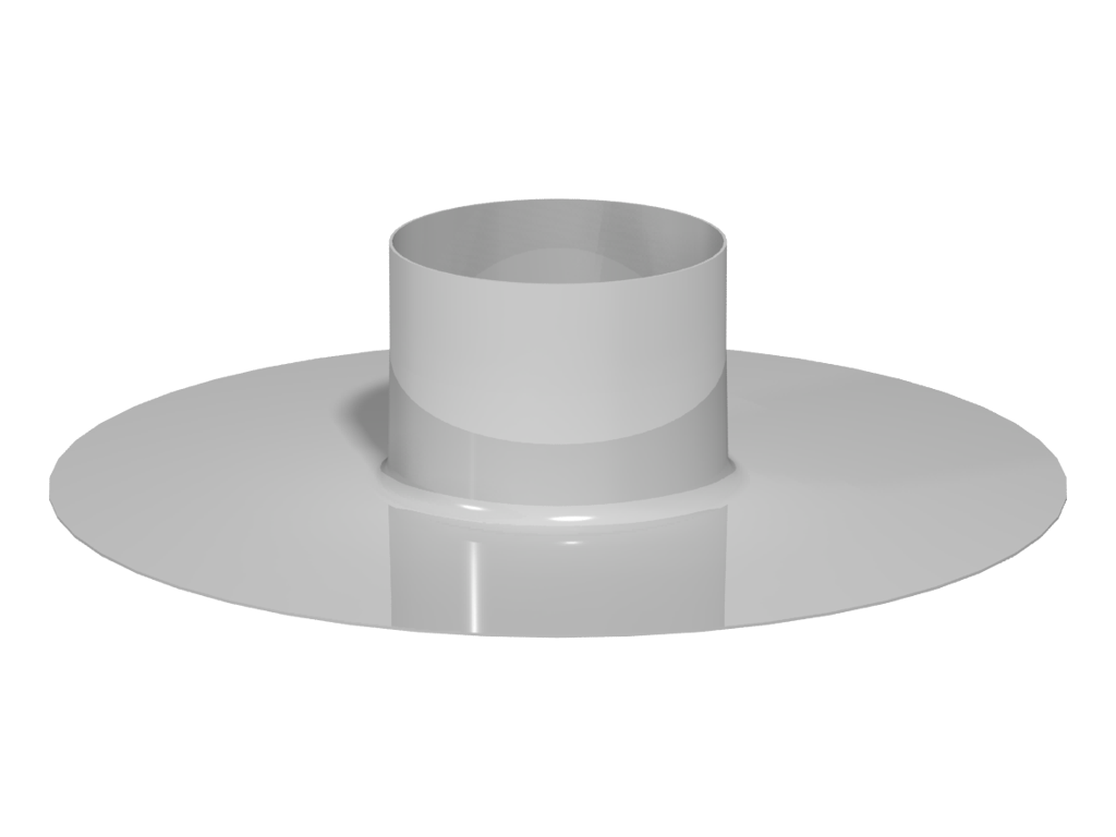 Flat flashing D60/100-80/125