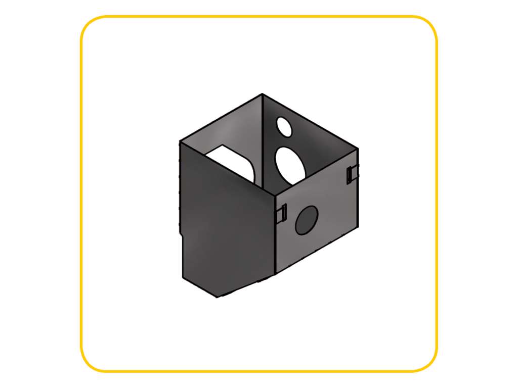 Heat rejector f/catalyst