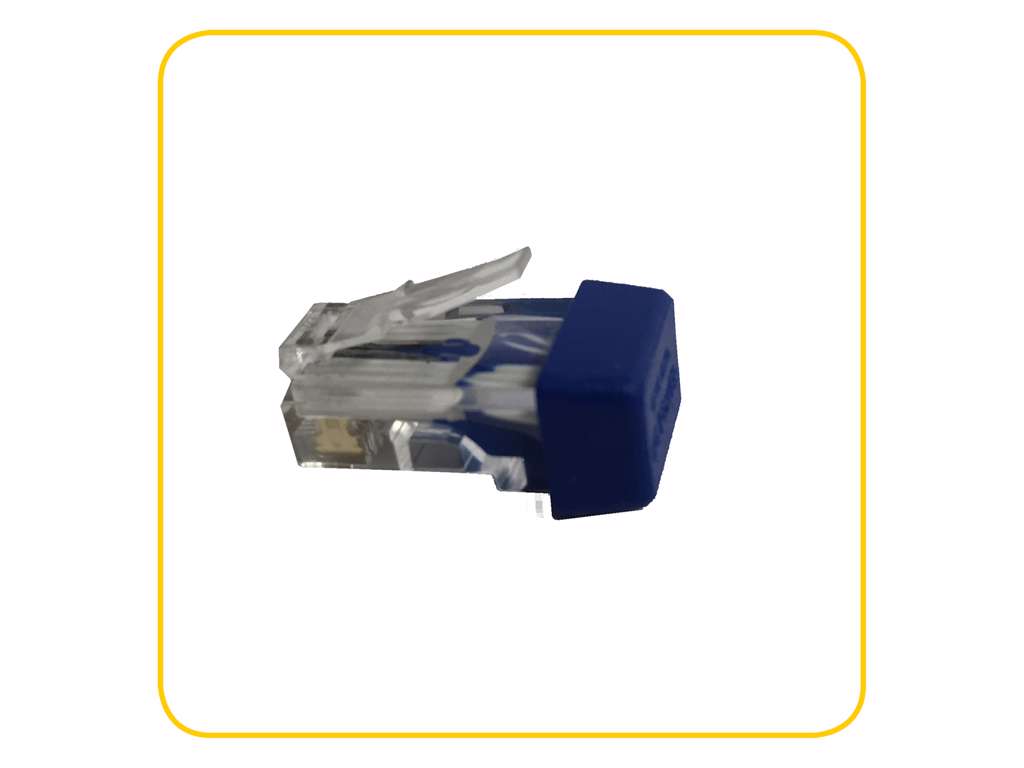 RJ45-Terminator blau