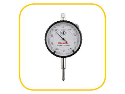 Dial indicator 0-10 mm x 0,01