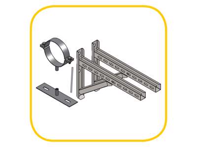 Wandbefestigung, XRGI 6/9