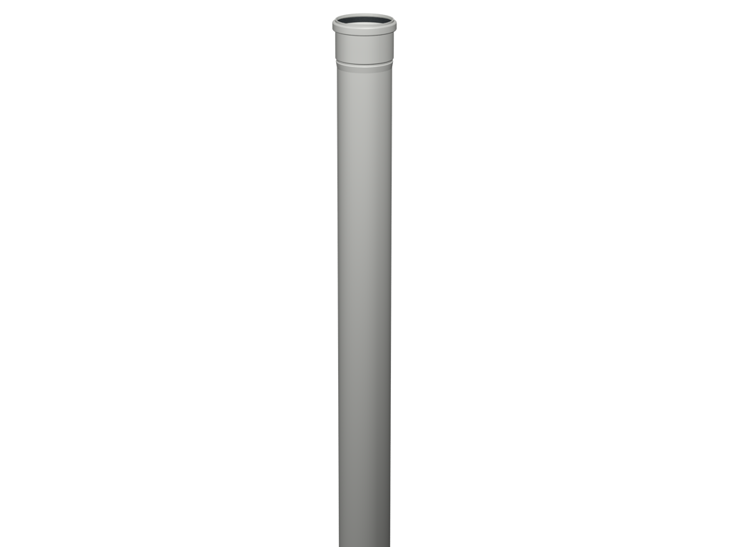 Pipe D60 L2000 mm PP