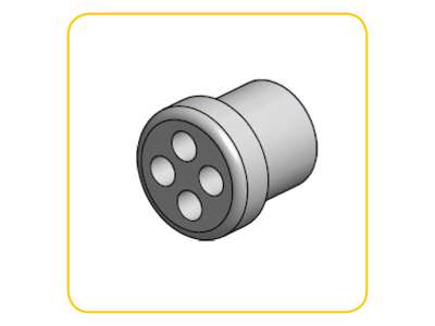 Gasket M25, Multi-hole 4x6