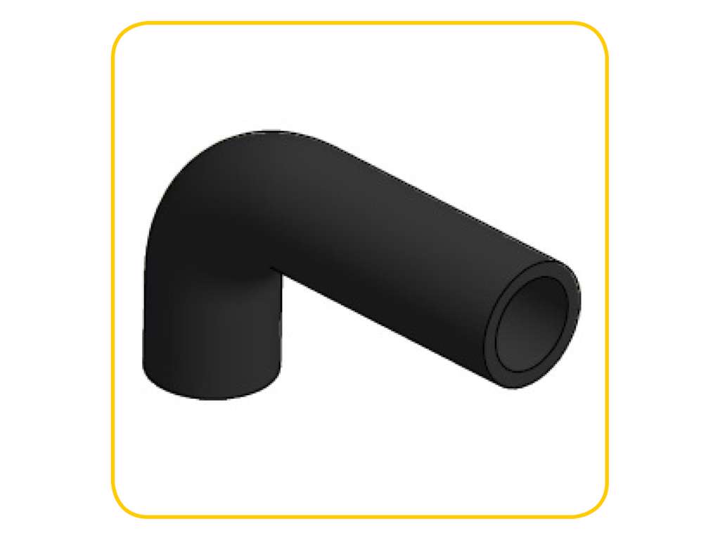 Coolant hose Ø25 L147