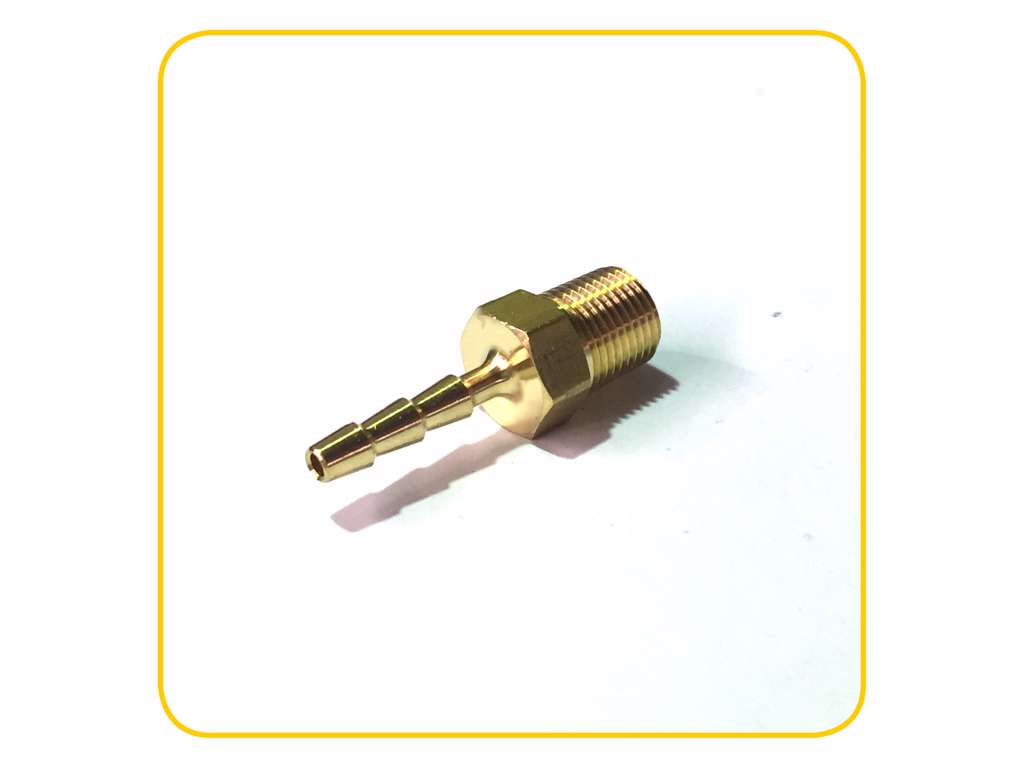 Hose nipple 1/8x3 Ms