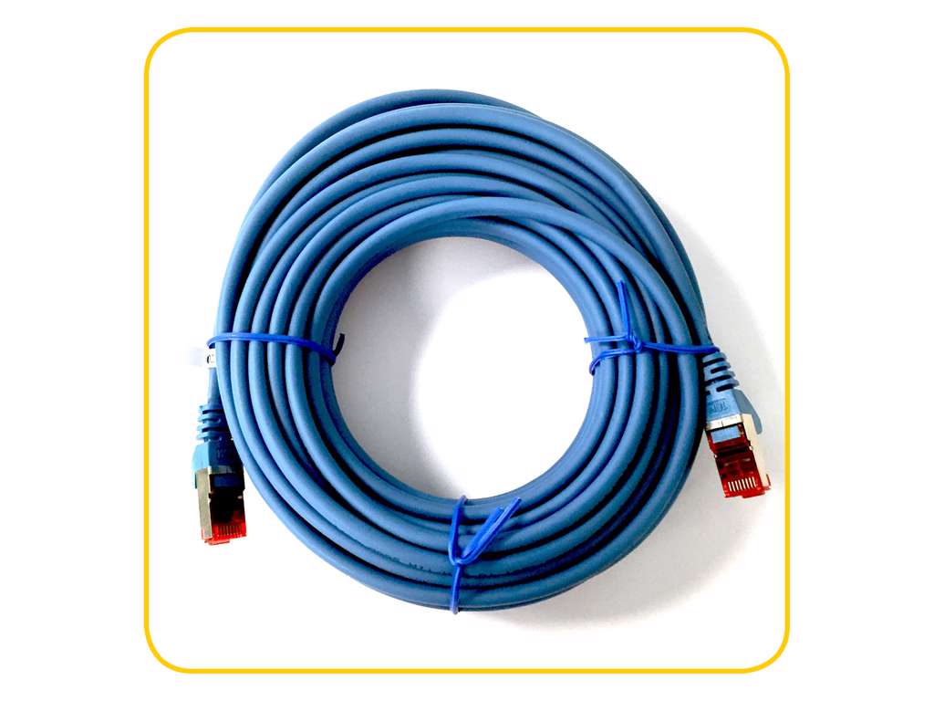 Q-Netzwerkkabel, 10m blau