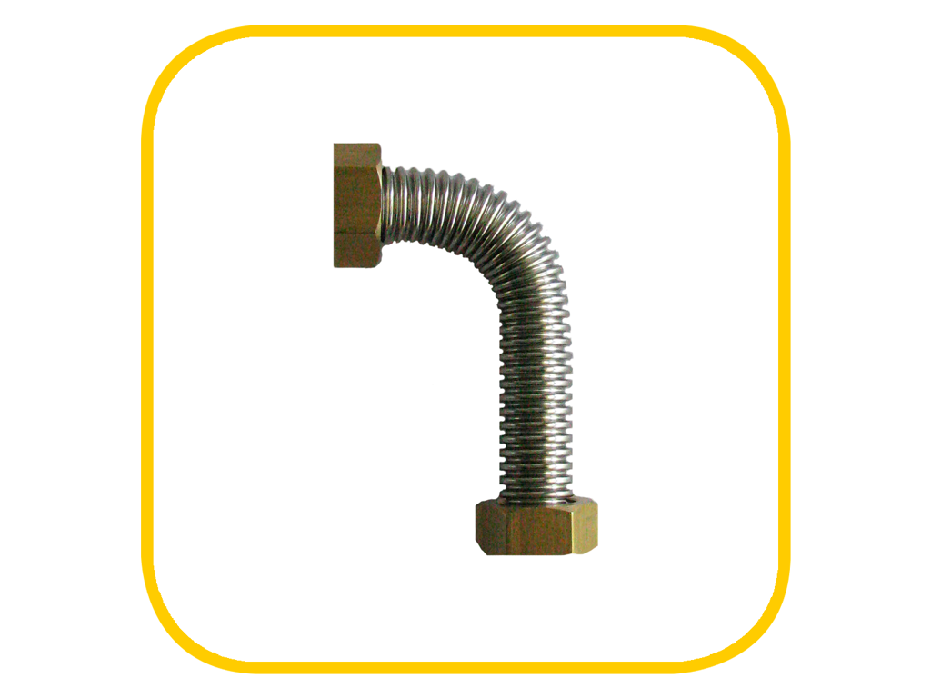 Füllschlauch, Edelstahl