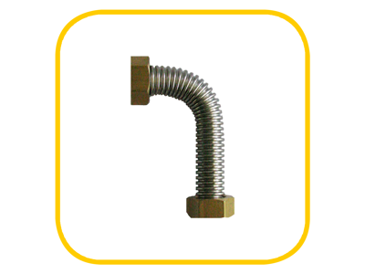 Füllschlauch, Edelstahl