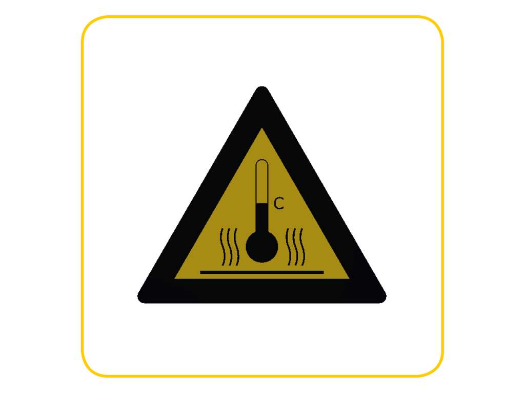 Label, Hohe Temperatur