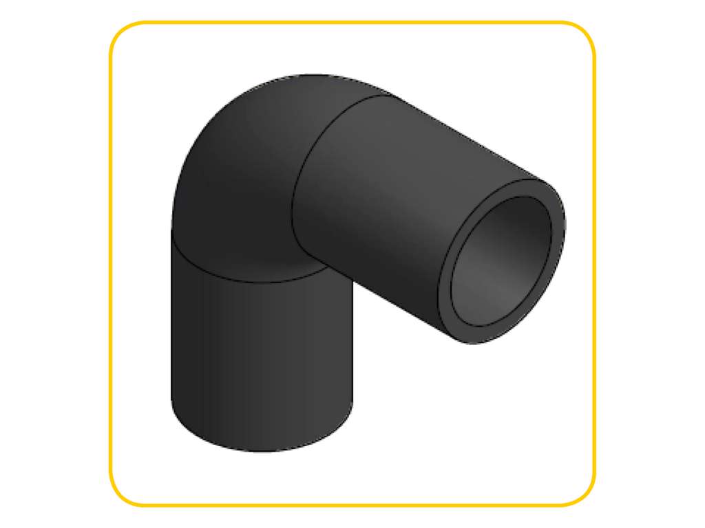 Coolant hose Ø38 L145