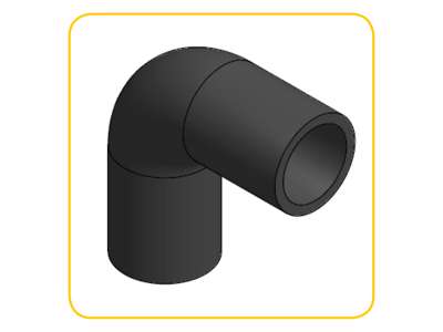 Kühlerschlauch Ø38 L145