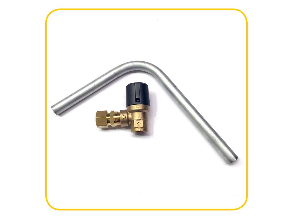 Safety valve kit, 2,5 bar