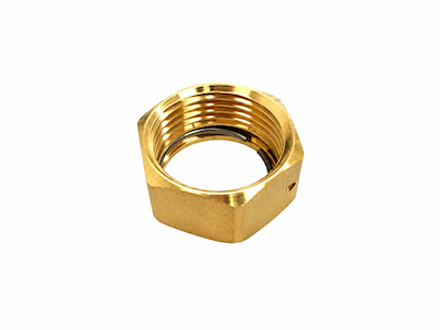 Cutting ring screw connection