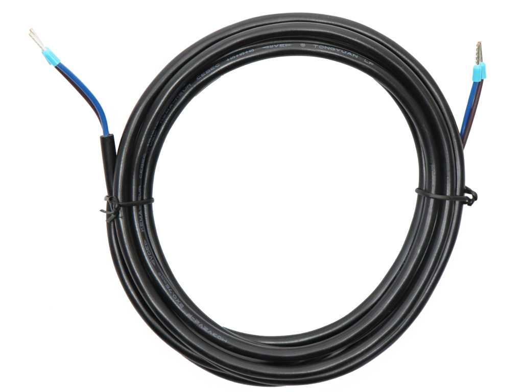 Kabel 2x0,75mm² L2,7 schwarz