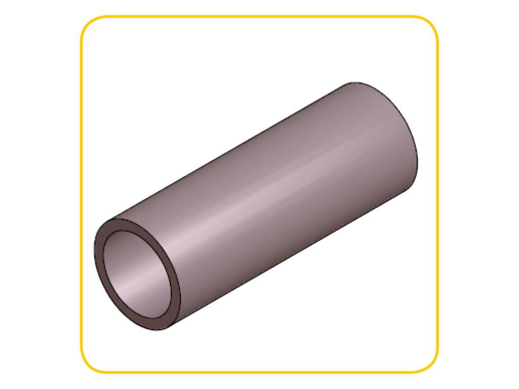 Coolant hose Ø38 L132