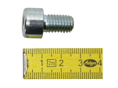 Bolt M10x16, hex head cap