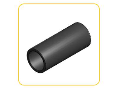 Kühlerschlauch Ø38 L210