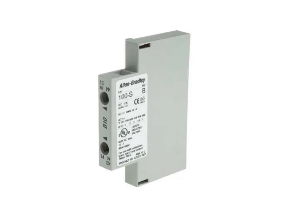 Aux. block side mount 2NO