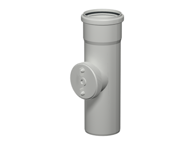 Revision pipe D110 White PP