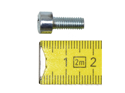 Bolt M5x12, hex drive