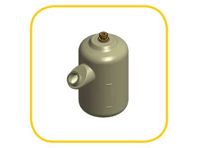 Expansion vessel 8.5l.