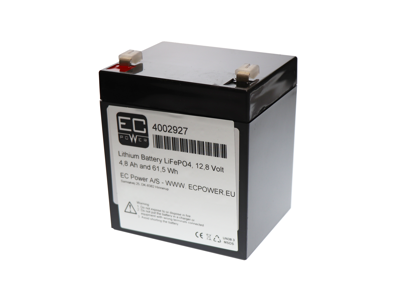 Lithium Battery LiFePO4, 12 Volt 4,8 Ah