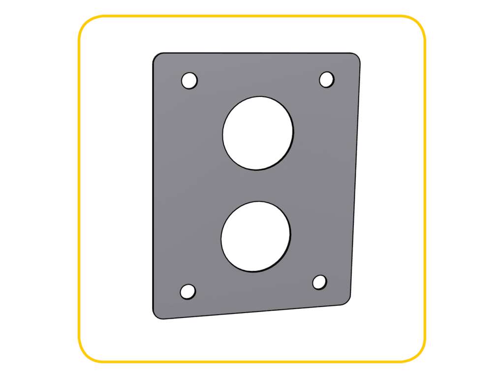 Cover plate 120x150